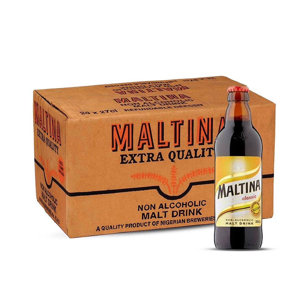 Maltina-flaske 330 ml x 24