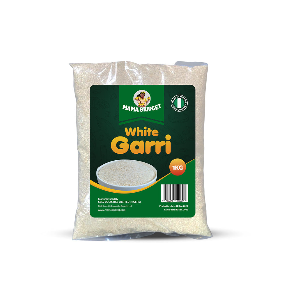 Mamma Bridget hvit garri