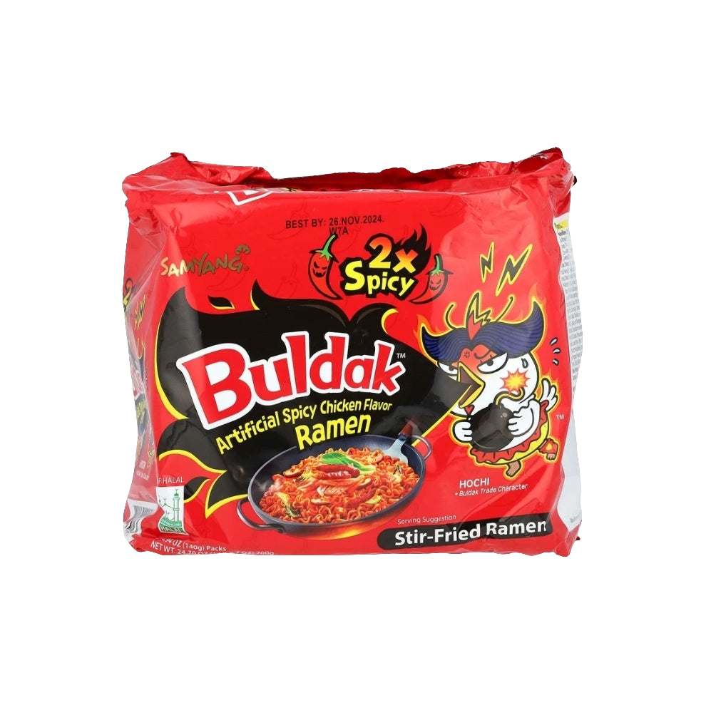 Buldak 2xSpicy 130gx5pack