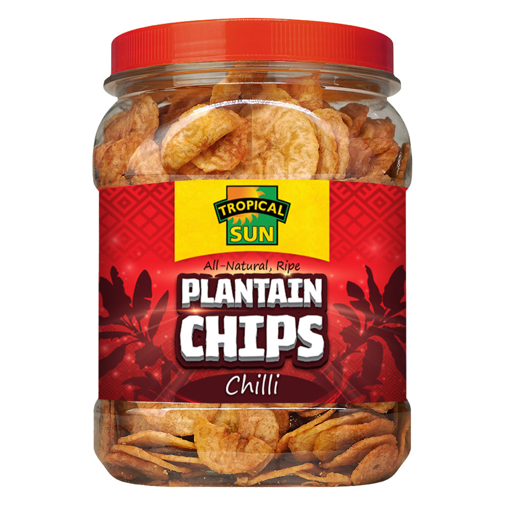 Ripe Plantain Chips Tub - Chilli 450g