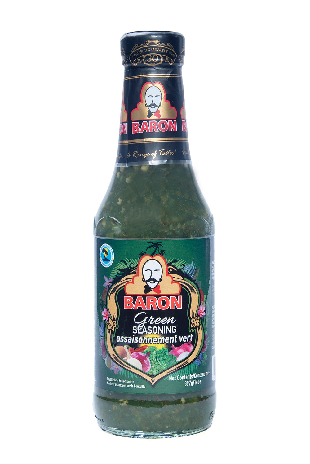 Baron Green Seasoning Assaisonnment vert 397g