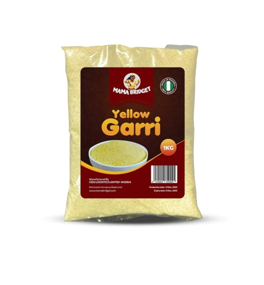 Mama Bridget Nigerian Yellow Garri 10x1kg