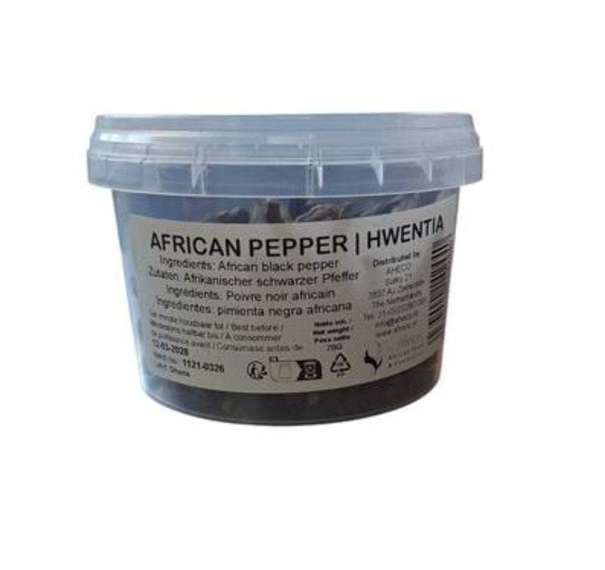Black Pepper Hwentia|Negro (Uziza seed) 70g