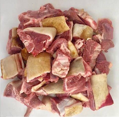 Goat Meat (skin) Frozen 1kg
