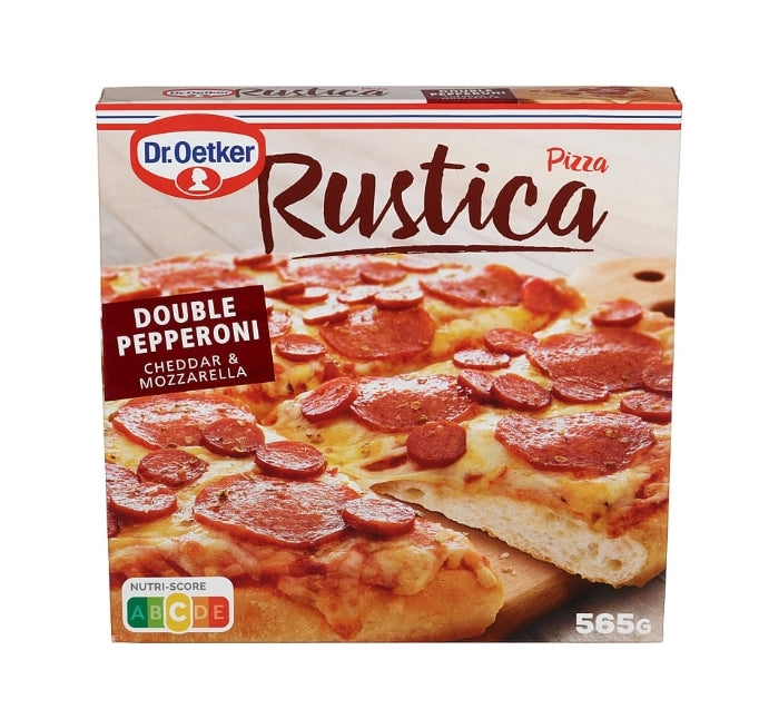 Pizza Rustica Double Pepperoni 565g